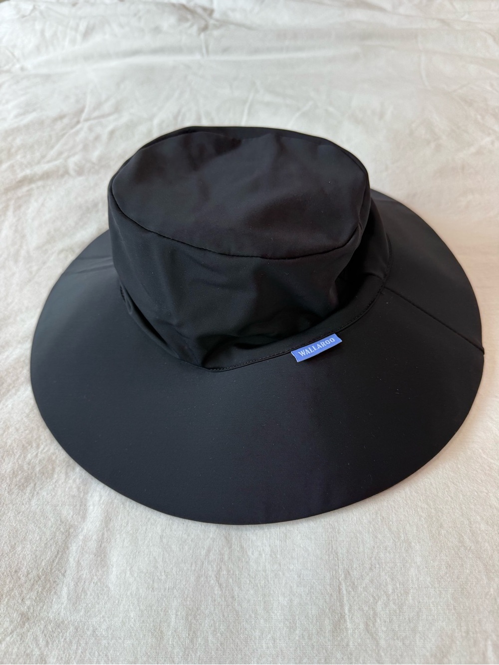 Wallaroo Wide Brim Aqua/Sun Hat in Black